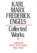 Tapa de Karl Marx, Frederick Engels: Marx and Engels Collected Works 1857-62 (Karl Marx, Frederick Engels: Collected Works)