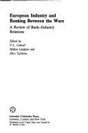 Tapa de European industry and banking between the wars