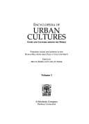 Tapa de Encyclopedia of urban cultures