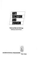 Tapa de Anti-Semitism and Zionism