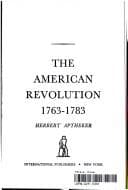 Tapa de The American Revolution