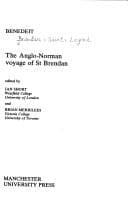 Tapa de The Anglo-Norman voyage of St. Brendan