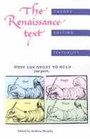 Tapa de The Renaissance Text