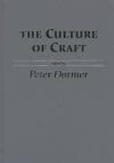 Tapa de The Culture of Craft