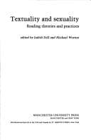 Tapa de Textuality and sexuality