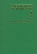 Tapa de The Modernity of English Art, 1914-1930 (English Art)
