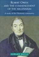 Tapa de Robert Owen and the commencement of the millennium