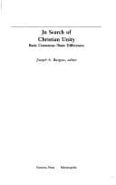 Tapa de In Search of Christian Unity