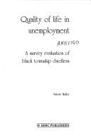 Tapa de Quality of life in unemployment