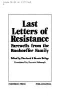 Tapa de Last Letters of Resistance