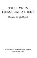 Tapa de The law in classical Athens