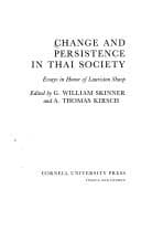Tapa de Change and persistence in Thai society