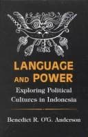 Tapa de Language and power