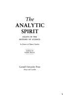 Tapa de The Analytic spirit