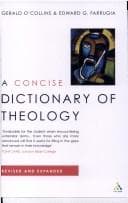 Tapa de Concise Dictionary of Theology