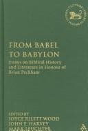 Tapa de From Babel to Babylon