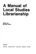 Tapa de Local Studies Collections