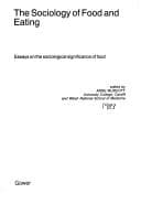 Tapa de The Sociology of food and eating