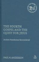 Tapa de The Fourth Gospel And the Quest for Jesus