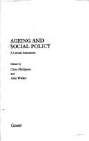 Tapa de Ageing and Social Policy