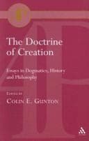 Tapa de Doctrine Of Creation