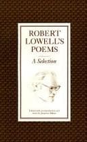 Tapa de Robert Lowell's poems