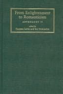Tapa de From Enlightenment to Romanticism