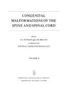 Tapa de Congenital malformations of the spine and spinal cord
