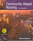 Tapa de Community-based nursing