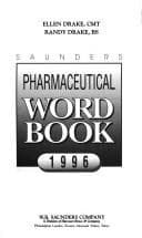 Tapa de Saunders Pharmaceutical Word Book 1996