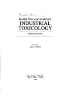 Tapa de Hamilton and Hardy's industrial toxicology