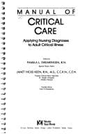 Tapa de Manual of critical care