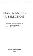 Tapa de Juan Manuel