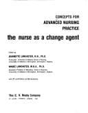 Tapa de Concepts for advanced nursing practice