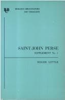 Tapa de Saint-John Perse