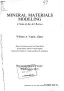 Tapa de Mineral materials modeling