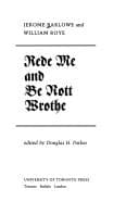 Tapa de Rede me and be nott wrothe