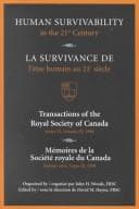 Tapa de Human survivability in the 21st century