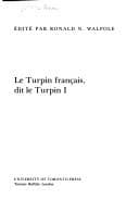 Tapa de Le Turpin français, dit le Turpin I