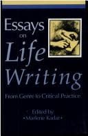 Tapa de Essays on life writing