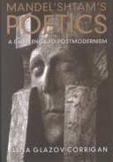 Tapa de Mandel'shtam's Poetics