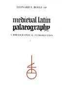 Tapa de Medieval Latin Paleography