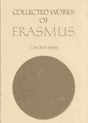 Tapa de Collected works of Erasmus