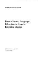 Tapa de French Second Language Education in Canada