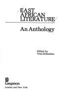 Tapa de East African literature