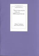 Tapa de Selections from Ovid's Metamorphoses