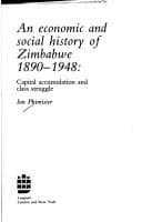 Tapa de An economic and social history of Zimbabwe, 1890-1948
