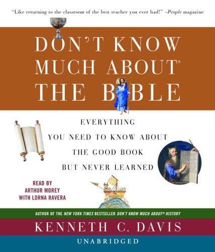 Tapa de Don't Know Much about the Bible