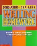Tapa de Scholastic explains writing homework