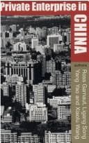 Tapa de The Development of Private Enterprise in China